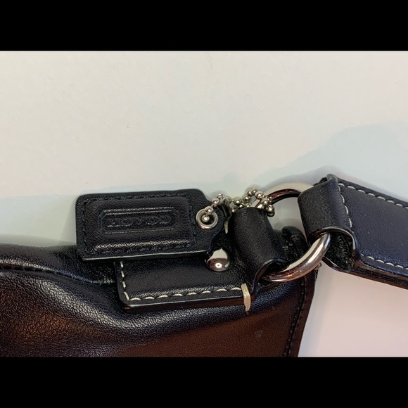 Coach Black Leather Crossbody - Picture 6 of 8